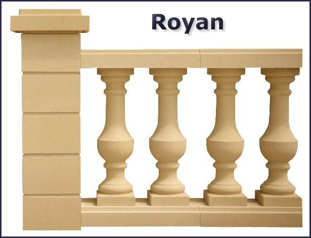 Royan balustrade