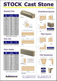 Stone Cills and Lintels Prices 