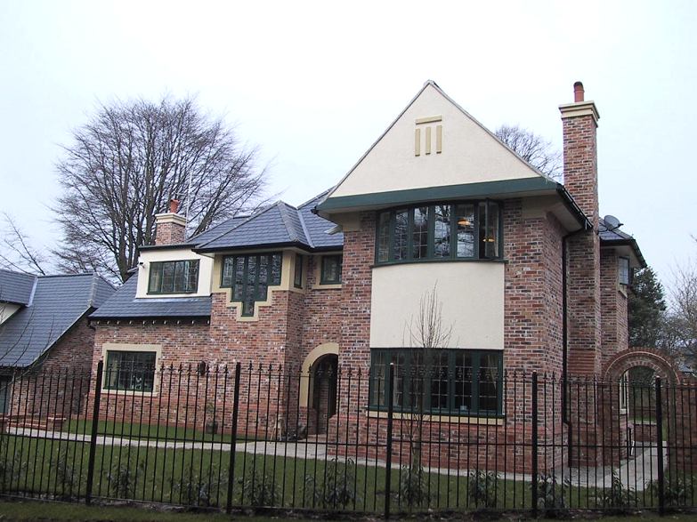 Self Build Property using Stock Cast Stone Products